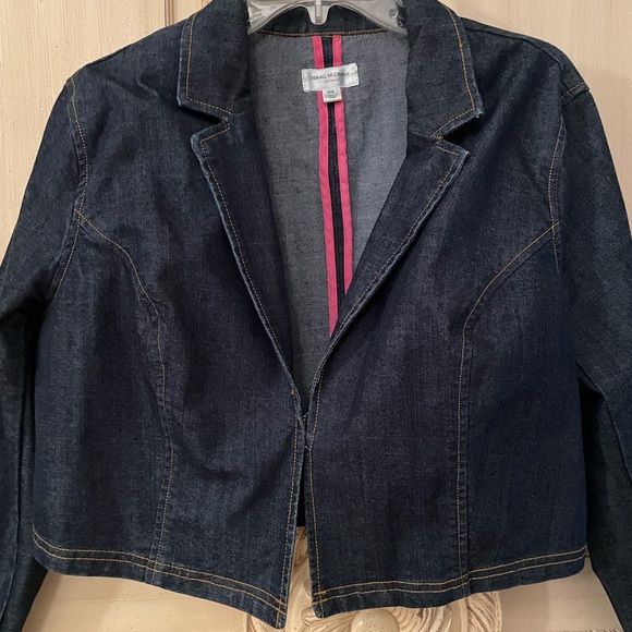 Isaac Mizrahi Denim Jacket💥 Size XXL - Picture 2 of 4